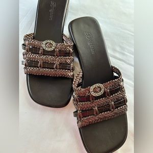 Brighton Rita Slide Sandals Size 7.5